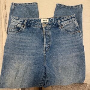 Rollas Light Blue straight leg Denim Jeans